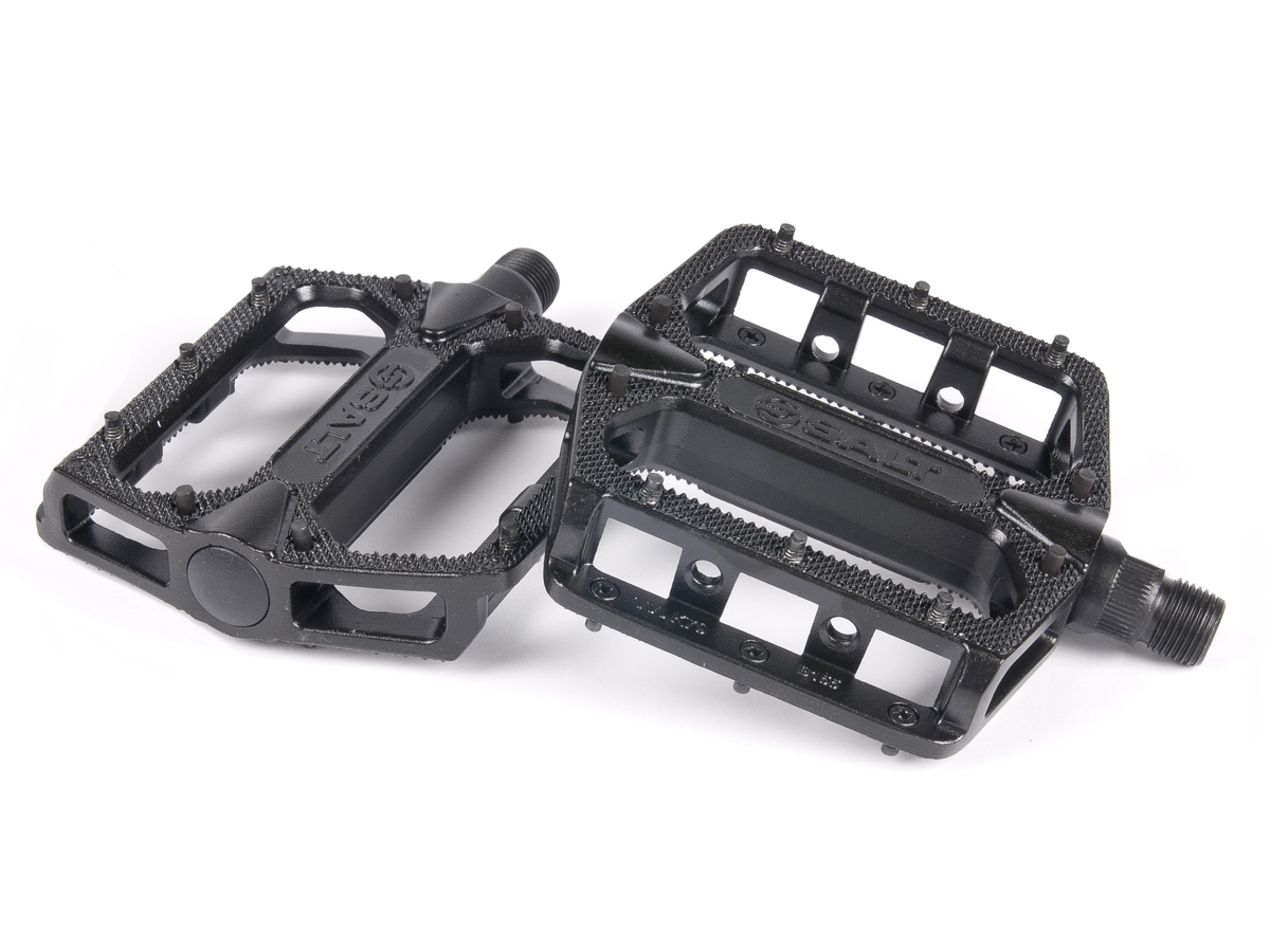 Salt Slim Pedals – Black / 1/2" Spindle