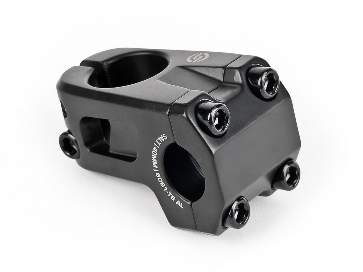 SALT Junior Front Load Stem, black, 40 mm reach
