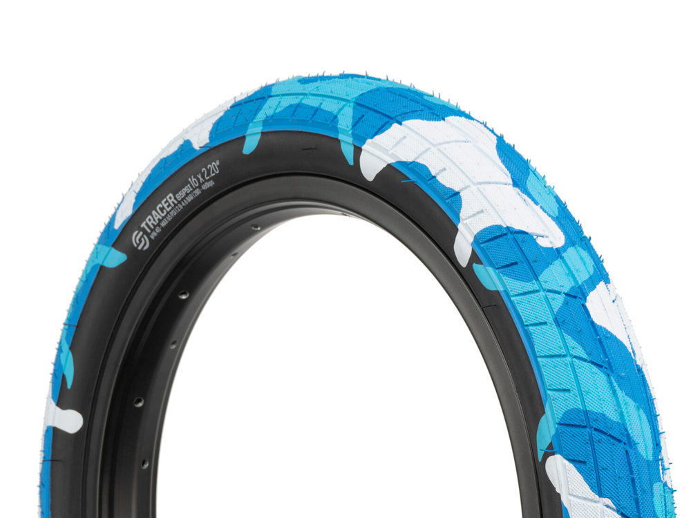Salt Tracer 16" BMX Tyre - Blue Camo