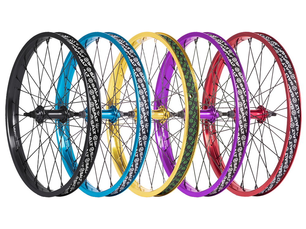 Salt Everest Front Wheel – Black