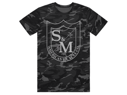 S&M Big Shield T-Shirt - SMCL042-02-CMB