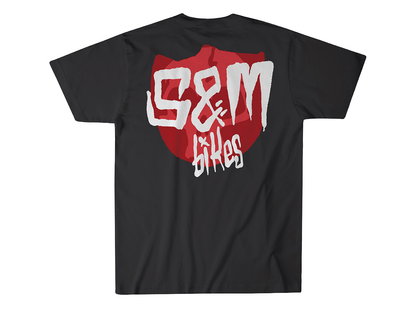 S&M Skull Shield T-Shirt – Large