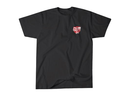 S&M Skull Shield T-Shirt – Small