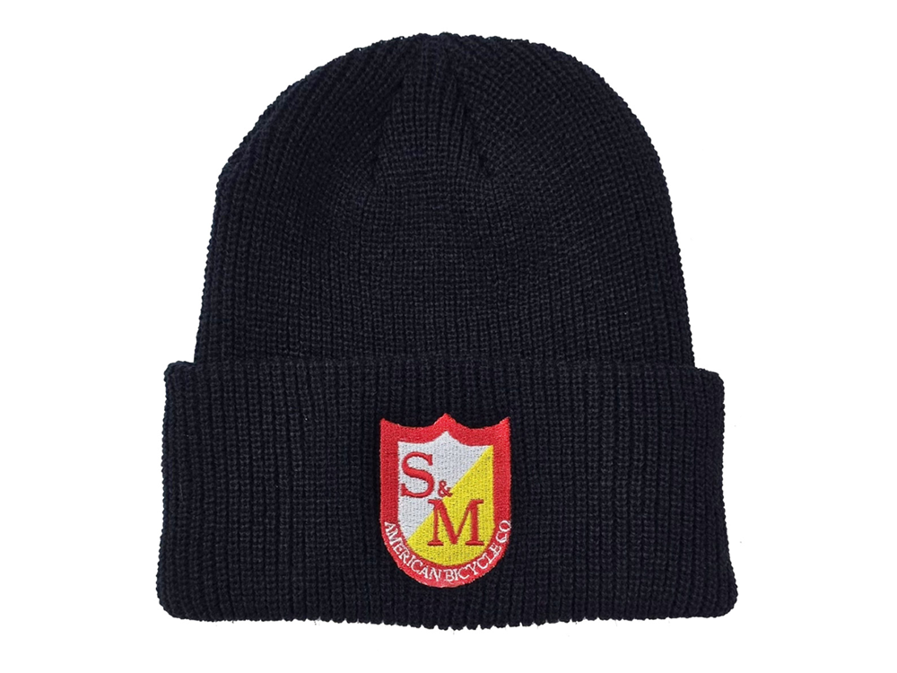 S&M Ribbed Cuffed Beanie – Grey