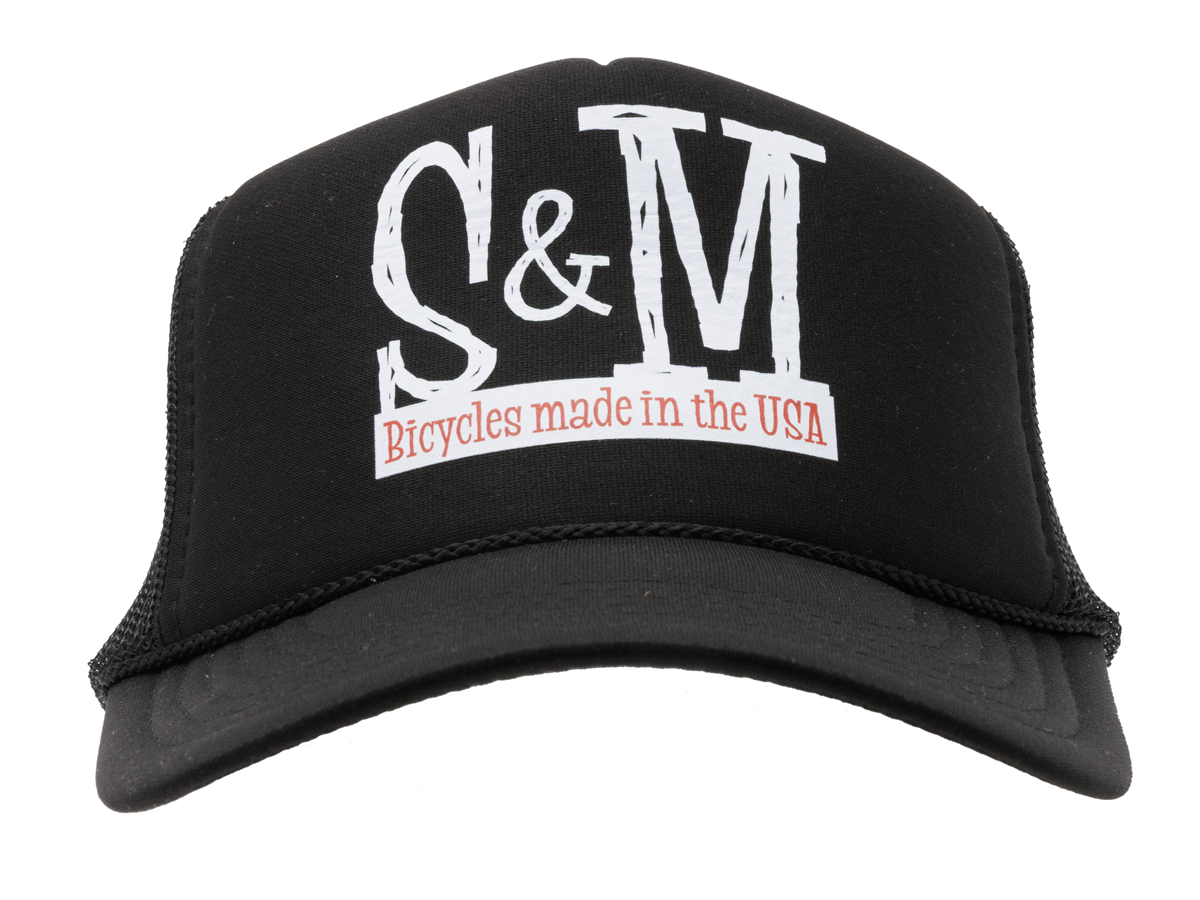 S&M Scratch Tall Trucker Cap – additional product view
