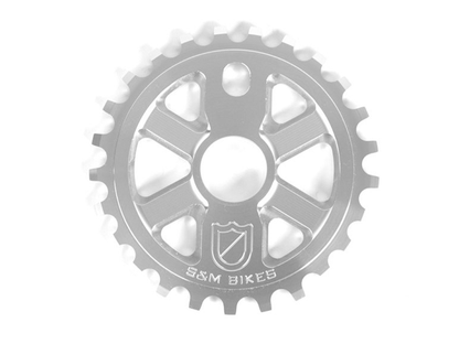 S&M X-Man Front Sprocket – Blood Red / 28t