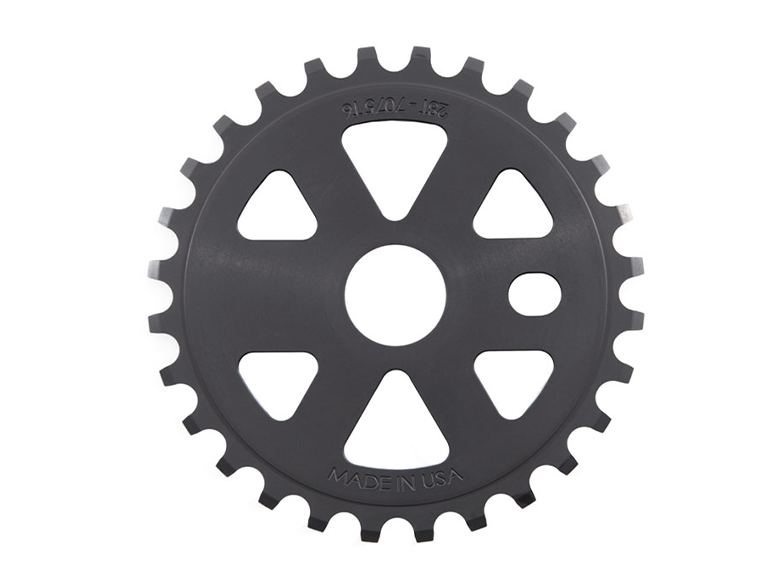 S&M X-Man Front Sprocket – Matt Clear / 25t