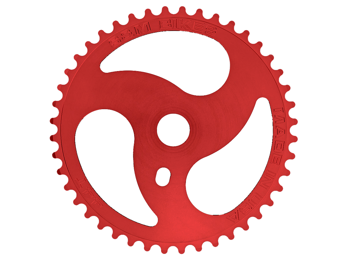 S&M Chainsaw Front Sprocket – Black / 44t