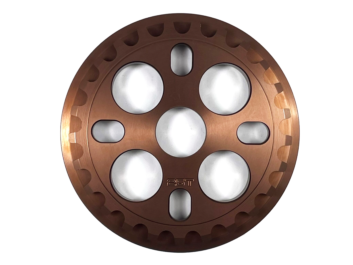 S&M Mid School Guard Front Sprocket – Black / 28t
