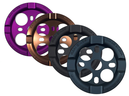 S&M Mid School Guard Front Sprocket – Black / 25t