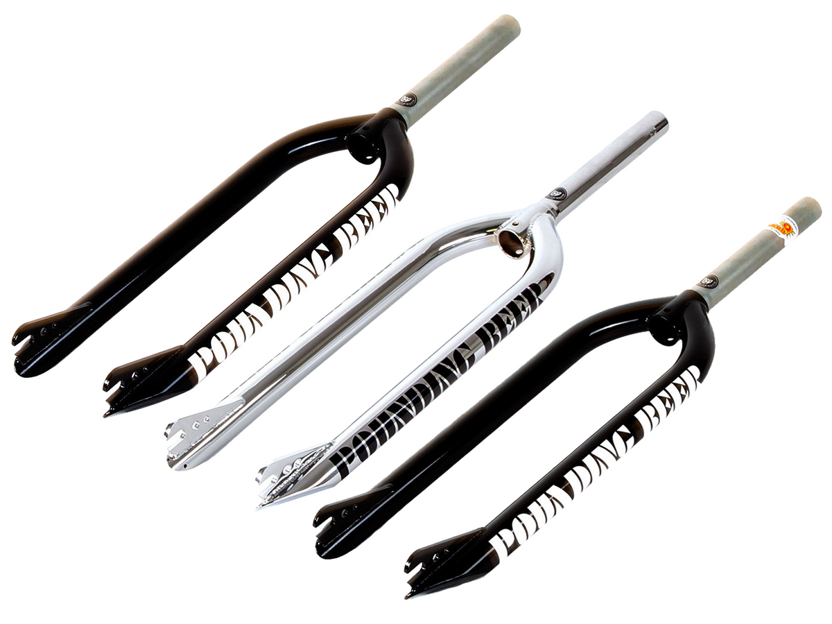 S&M Pounding Beer Fork – Black / 26" - S/T: 1 1/8 X 203 mm O/Set: 33 mm Ax:3/8