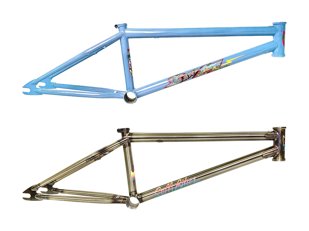 S&M Hucker (Mike Hucker) Frame – Baby Blue / Wh: 20" - Tt: 20.75"
