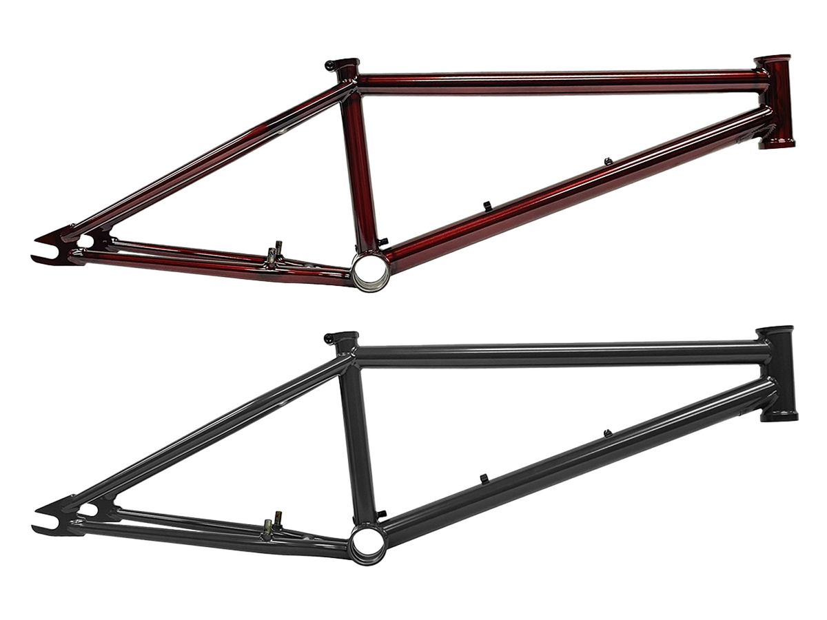 S&M C.C.R. (Clint Reynolds) 14 mm Dropout Frame – Trans Burgundy / Wh: 20" - Tt: 21.25"