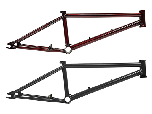 S&M C.C.R. (Clint Reynolds) 14 mm Dropout Frame – Trans Burgundy / Wh: 20" - Tt: 21.25"