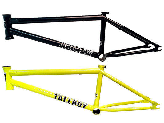S&M Tall Boy V3 (Charlie Crumlish) Frame – Ar Yellow / Wh: 20" - Tt: 21.0"