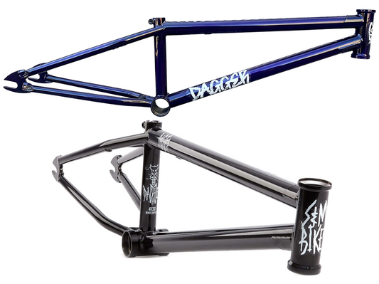 S&M Dagger Frame – Gloss Black / Wh: 20" - Tt: 19.0"