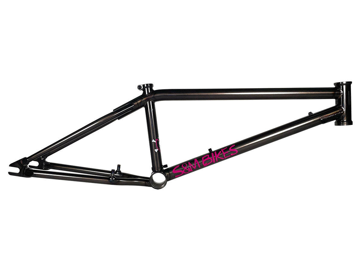 S&M L.A.M.F. (Jason Ball) Frame – Code Blue / Wh: 20" - Tt: 21.5"