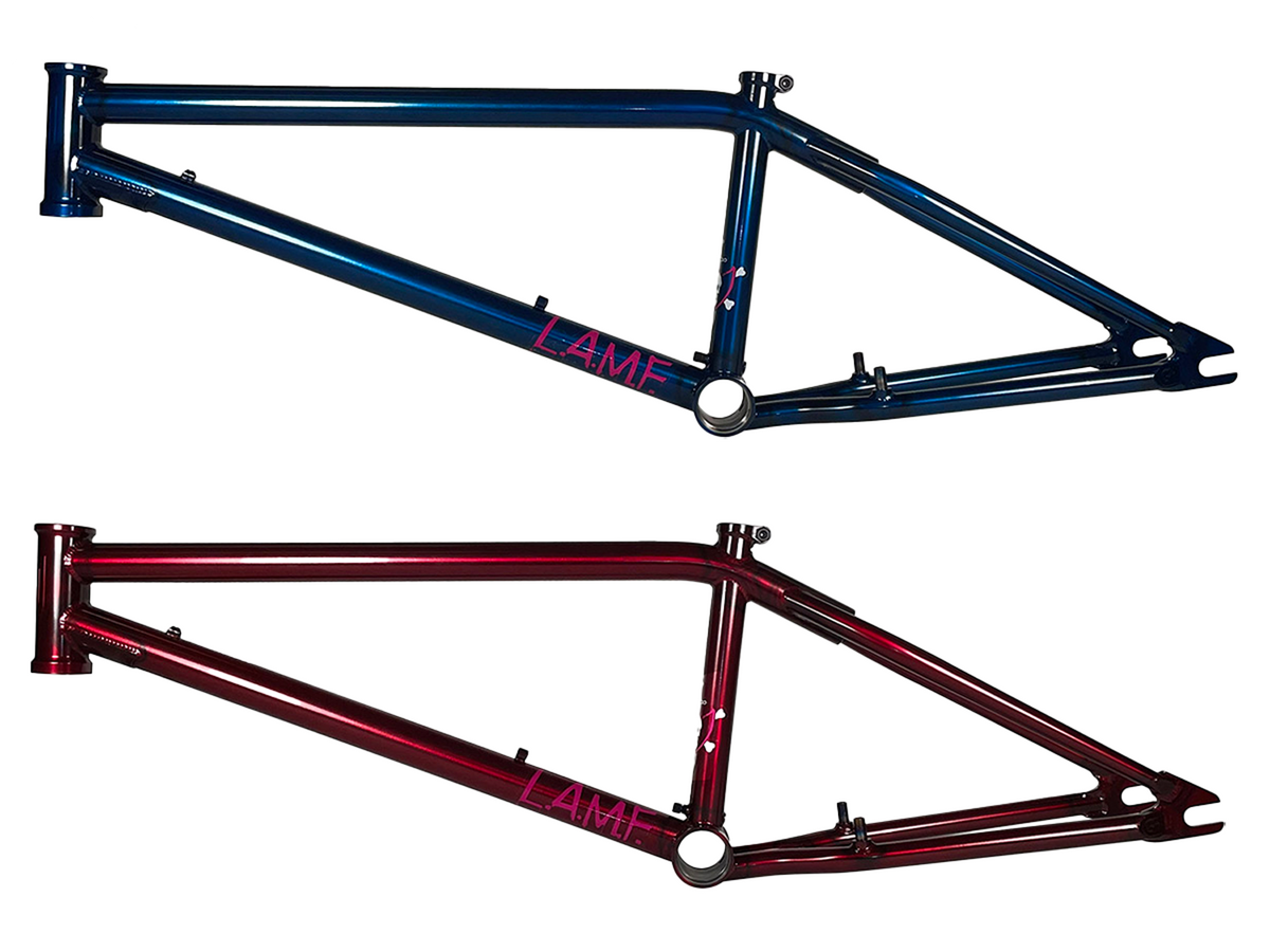 S&M L.A.M.F. (Jason Ball) Frame – Cold Blood / Wh: 20" - Tt: 21.25"