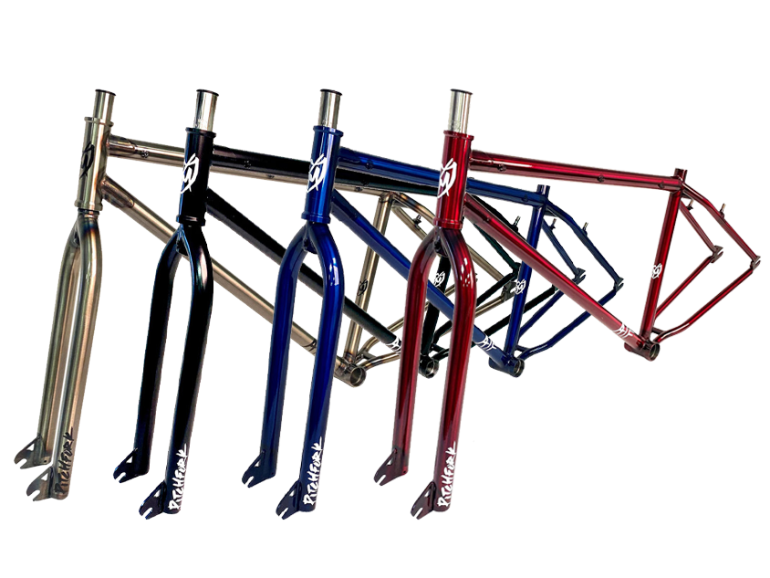 S&M ATF 29 Frame/Fork Kit – Matt Black