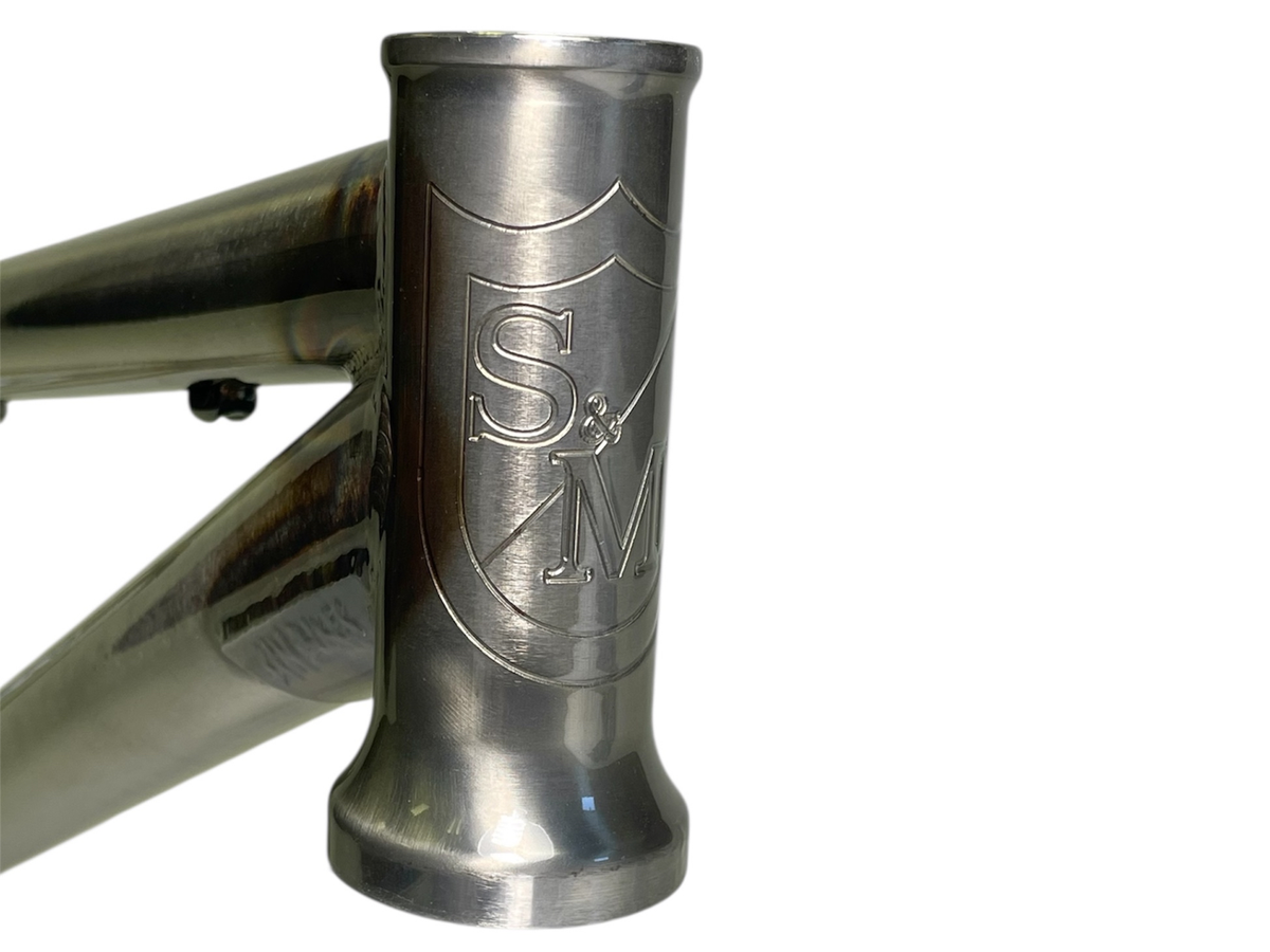 S&M Big Jumper V2 Frame – Raw Dog / Wh: 26" - Tt: 22.0"