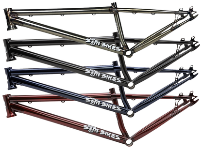 S&M Big Jumper V2 Frame – Limousine Black / Wh: 26" - Tt: 22.0"