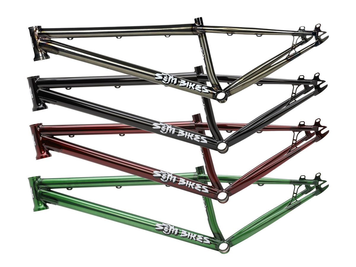 S&M Big Jumper Frame – Limousine Black / Wh: 26" - Tt: 22.5"