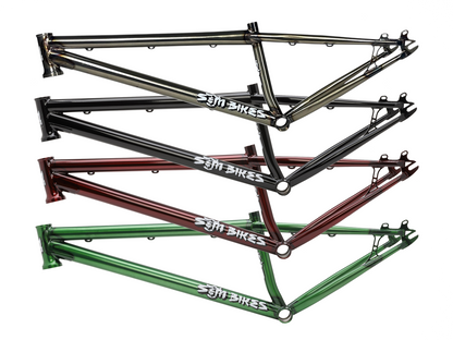 S&M Big Jumper Frame – Limousine Black / Wh: 26" - Tt: 22.5"