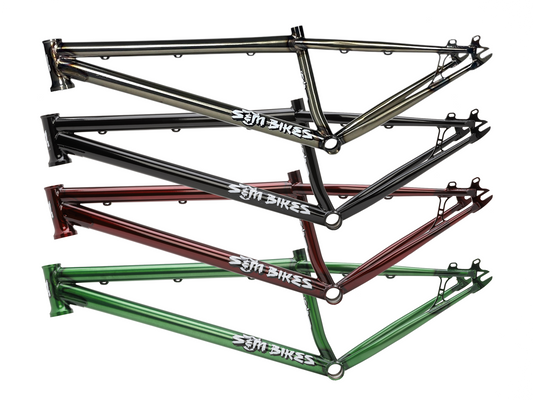 S&M Big Jumper Frame – Limousine Black / Wh: 26" - Tt: 22.5"