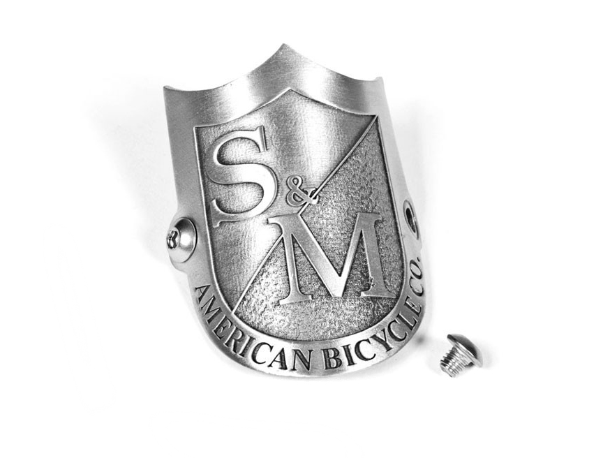 S&M Head Tube Badge