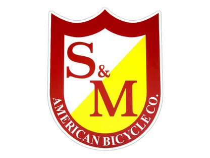 S&M Big Shield Sticker