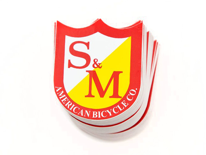 S&M Small Shield Sticker Pack – additional product view