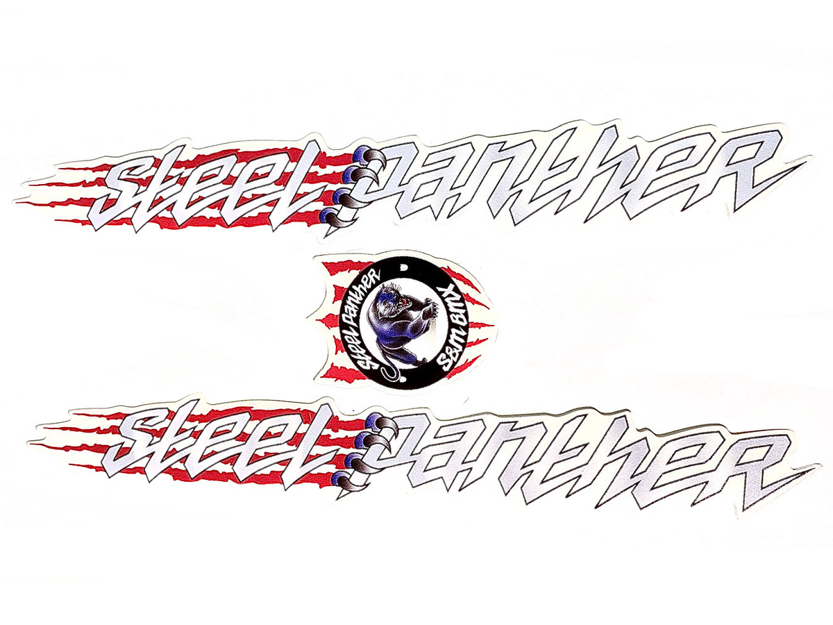 S&M Steel Panther Frame Decal Set
