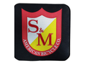 S&M Shield Square Patch