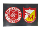 S&M Shield and Key Floor Mat
