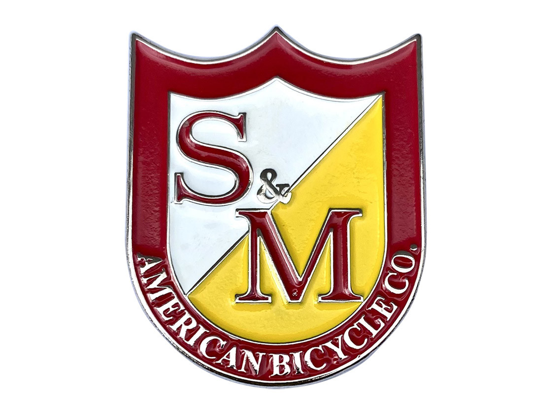 S&M Shield Enamel Pin