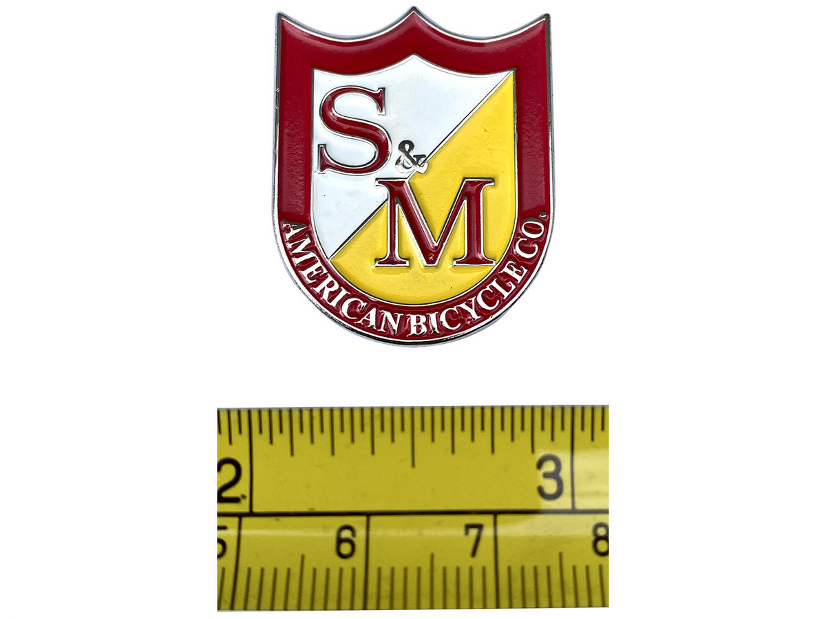 S&M Shield Enamel Pin