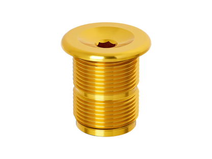S&M Fork Top Bolt - M24 x 1.5 Gold