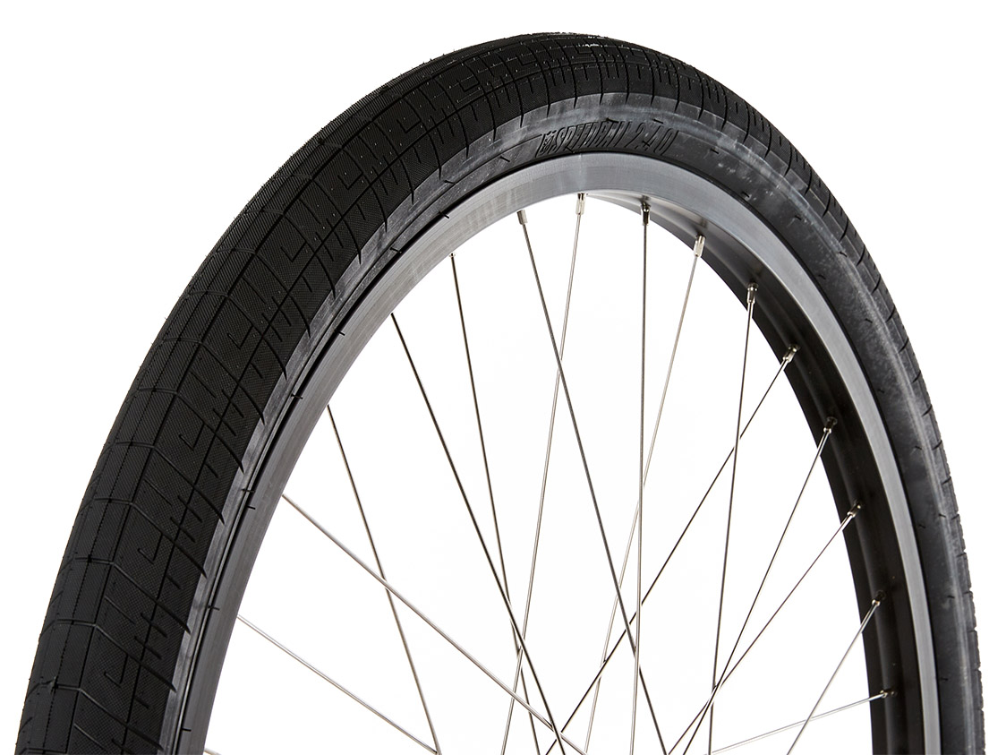 S&M COVID 26" Wheel Set – Silver/Black