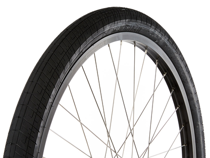 S&M COVID 26" Wheel Set – Silver/Black