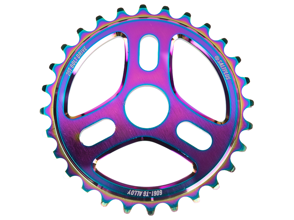 SaltPlus Trident Front Sprocket – Black / 28t