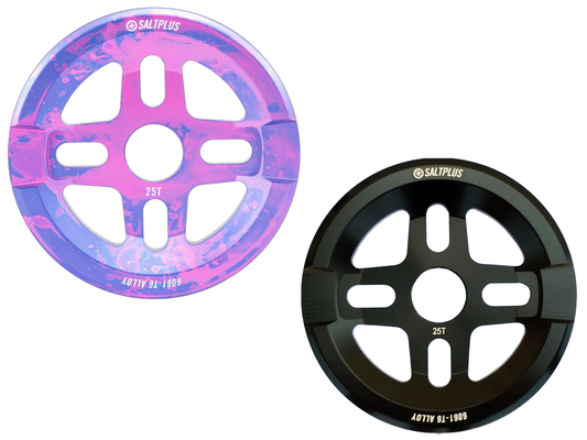 SaltPlus Orion Guard Front Sprocket – Black / 25t