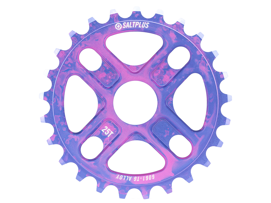 SaltPlus Manta Front Sprocket - Nebula Purple 25T