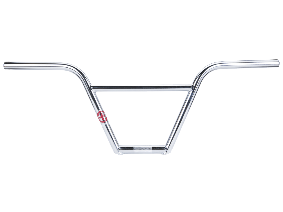 SaltPlus HQ 4 Piece Handlebar – Chrome / R:9.5" - W:29.5" - B:11.5 - U:3.0
