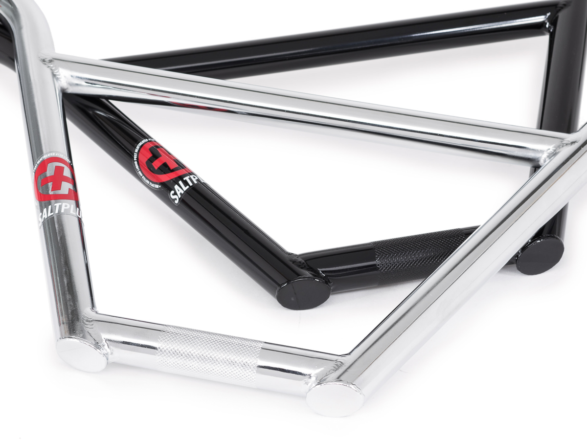 SaltPlus HQ 4 Piece Handlebar – Chrome / R:9.0" - W:29.5" - B:11.5 - U:3.0