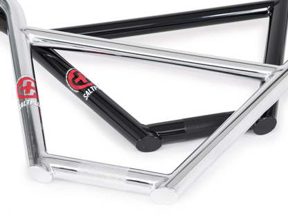 SaltPlus HQ 4 Piece Handlebar – Chrome / R:9.0" - W:29.5" - B:11.5 - U:3.0