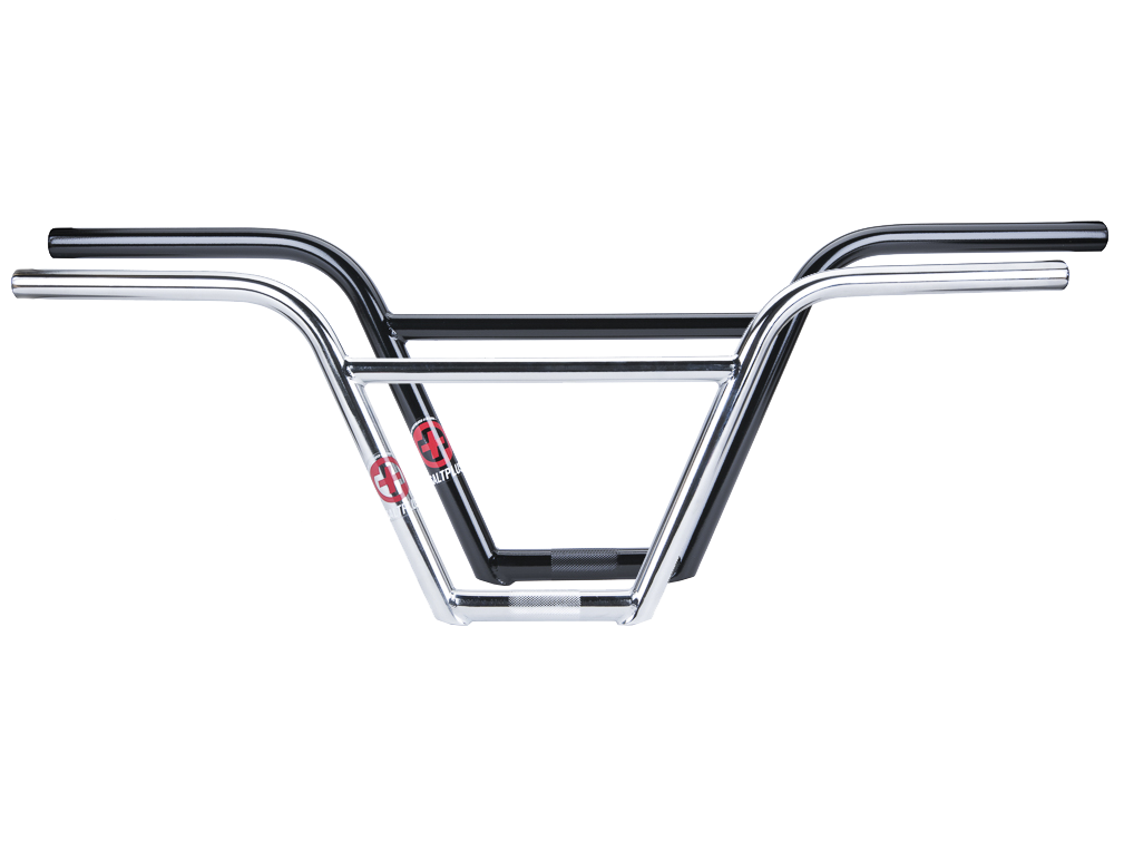 SaltPlus HQ 4 Piece Handlebar – Black / R:9.0" - W:29.5" - B:11.5 - U:3.0