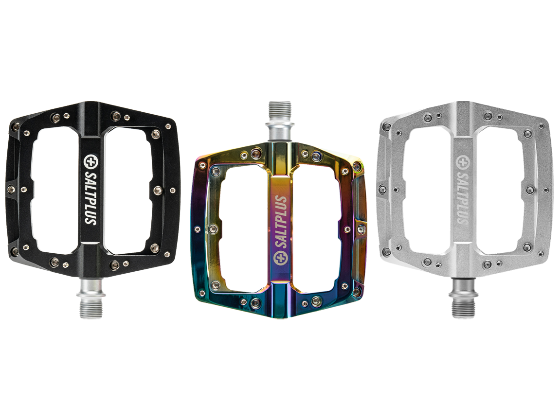 SaltPlus HQ Alloy Pedals – Black