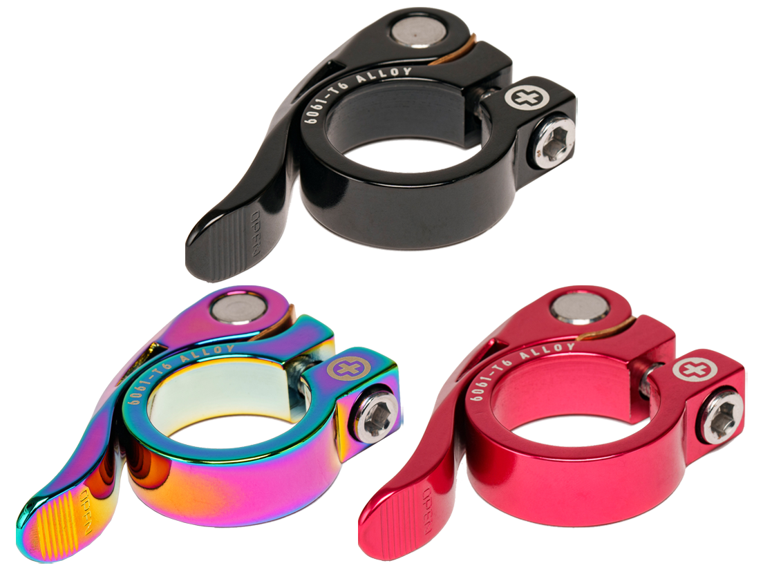SaltPlus HQ QR Seat Post Clamp – Black
