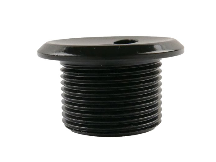 SALTPLUS Brake M24 Fork Preload Bolt, black, M24 x 1.5 mm