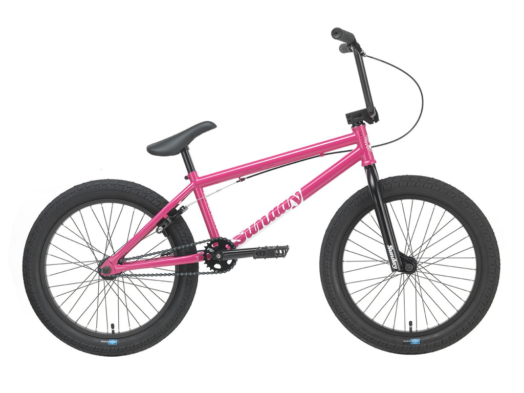 Sunday Blueprint 20" BMX Bike (2025–2026) - Gloss Surf Pink 20.5" tt